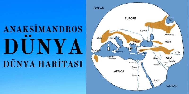 anaksimandros dünya haritası