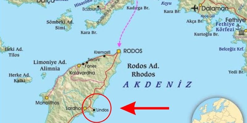 lindos adası