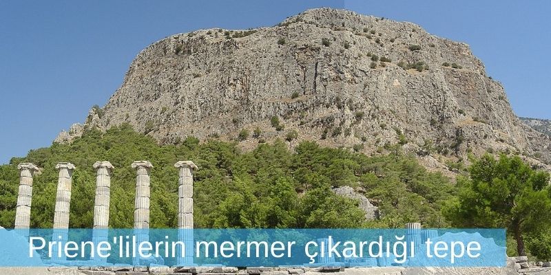 priene mermer ocağı